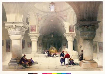 Crypt of the Holy Sepulchre, Jerusalem, plate 20 from Volume I of 