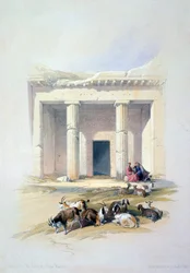 Entrance to the Cave of Beni Hassan