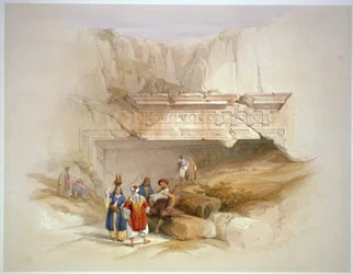 Entrance to the Tombs of the Kings, Jerusalem