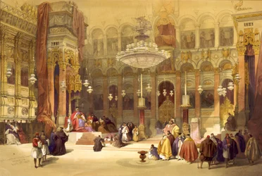 Greek Church of the Holy Sepulchre, Jerusalem, April 11th 1839
