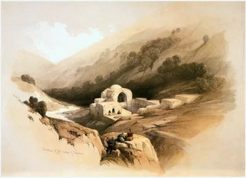 In the Holy Land: Jerusalem, Hynom Valley, Fountain of Job