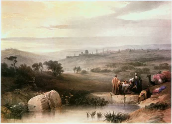 In the Holy Land: Jerusalem from the North