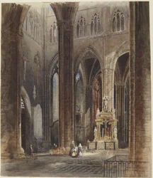 Interior of Amiens Cathedral