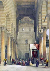 Interior of Mosque of the Metwalys