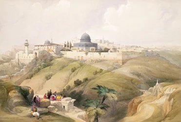 Jerusalem, April 9th 1839, plate 16 from Volume I of 
