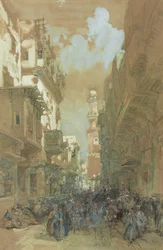 Mosque El Mooristan, Cairo, Egypt