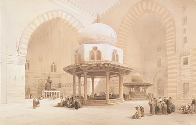 Mosque of Sultan Hassan, 1848
