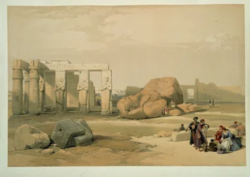 Remains of the Great Colossus of Thebes