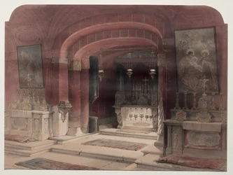 Shrine of the Annunciation, Nazareth, 1839