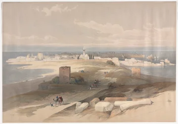 Sur or Tsor, Ancient Tyre from the Isthmus