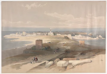 Sur or Tsor, Ancient Tyre from the Isthmus