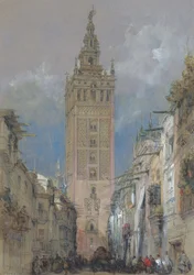 The Moorish Tower at Seville, Called the Giralda, Spain