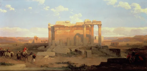 The Ruins of the Smaller Temple at Baalbeck