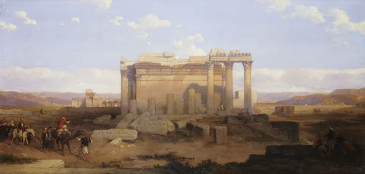 The Ruins of the Smaller Temple at Baalbeck