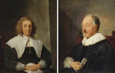 Portrait of a Woman and Portrait of a Man