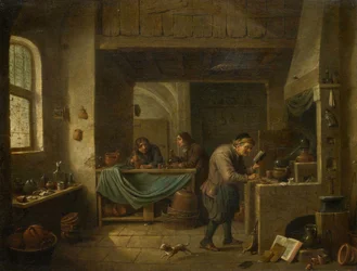 The Alchemist and His Pupil