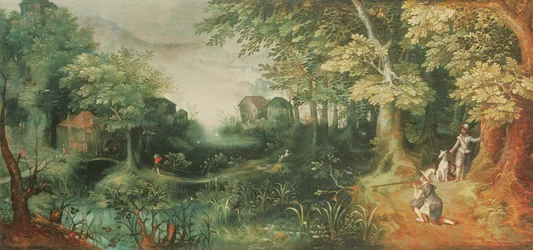 Landscape with Hunters