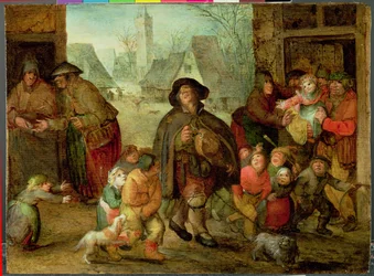 The Blind Hurdy Gurdy Player