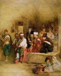 A Tartar Messenger Narrating the News of the Victory of St. Jean D