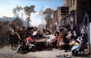 Chelsea Pensioners Reading the Waterloo Dispatch