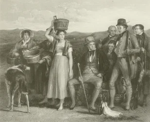Sir Walter Scott and His Family