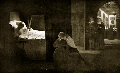 The Death of Cromwell, 1658, Illustration from 
