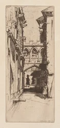 In Stirling Castle or A Scottish Palace, 1899