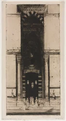 The Mosque Doorway, Cairo