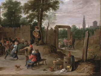 A Village Kermesse Near Antwerp
