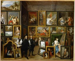 Archduke Leopold Wilhelm Among His Works of Art in the Archduke