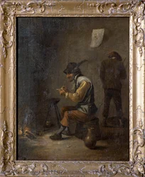 Peasants in an Interior