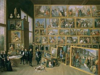 The Archduke Leopold Wilhelm in his Picture Gallery in Brussels