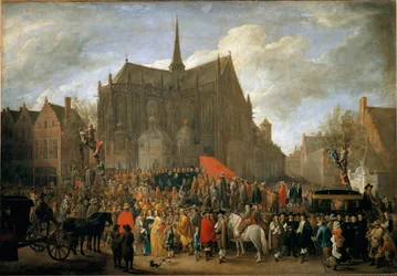 The game of papegai in Brussels