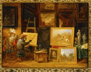 The Monkey Painter