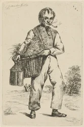 Two Men in a Garden