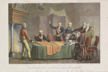 Acceptance of the High Command by the Triumvirate in the Name of the Prince of Orange, 21 November 1813