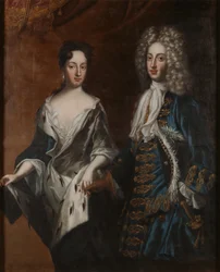 Frederick IV (1671-1702), Duke of Holstein-Gottorp, and his spouse Hedvig Sophia (1681-1708), Swedish princess