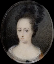 Miniature of Hedvig Sofia, Princess of Sweden