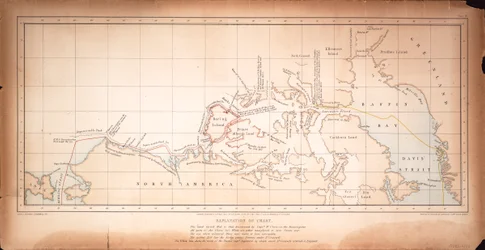Chart of the North West Passage