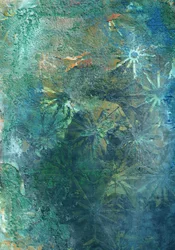 Deep Green Organic Pattern