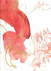 Flowing Coral Gold