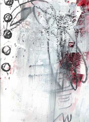 Red Black Abstract Grunge