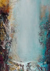 Serene Blue Passage