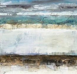 Serene Coastal Abstract