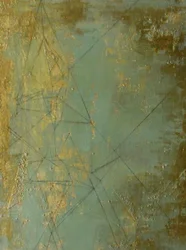 Textured Geometric Gold Lines