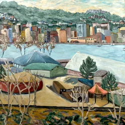 Oaks Winter View, 2019