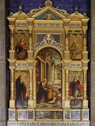 Nativity polyptych