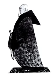 Fyodor Sologub, Drawing for the Magazin Satirikon