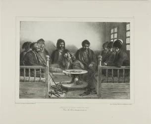 Armenians and Tartars in a Cafe