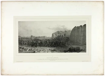 Assault and Capture of Bastion No. 6, from Souvenirs d